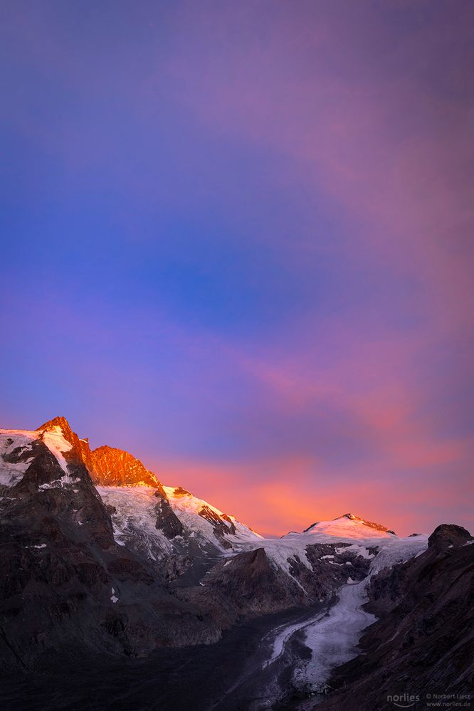 Wolkenstimmung am Großglockner