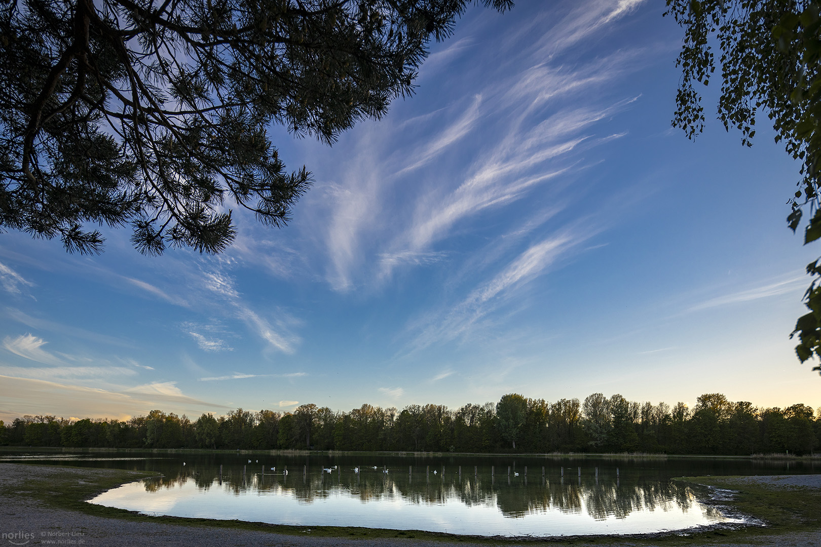 Wolkenstimmung am Kuhsee