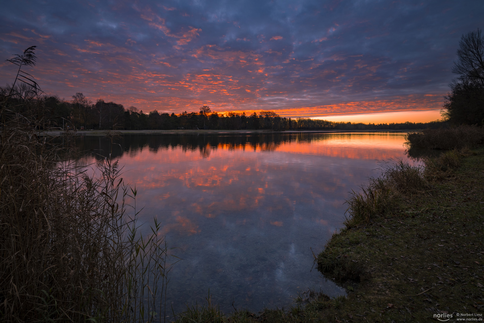 Wolkenstimmung am Kuhsee