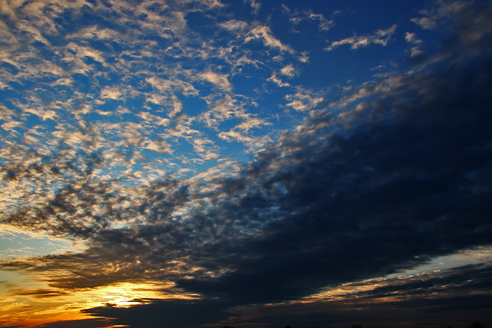 Wolkenstimmung am Morgen