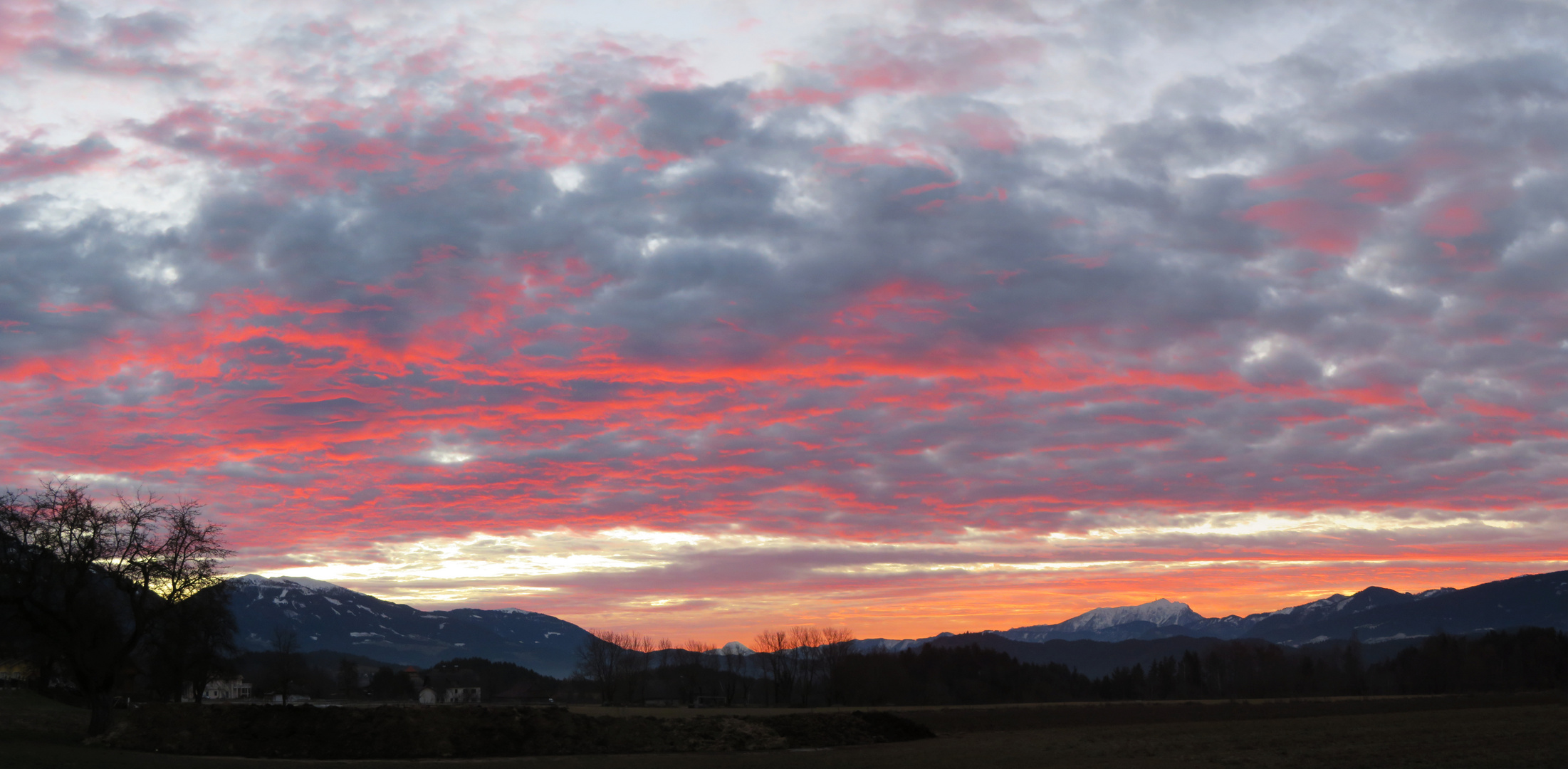 Wolkenstimmung am Morgen