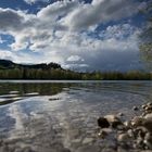 Wolkenstimmung am Ortwanger See