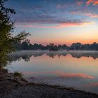 Wolkenstimmung am See