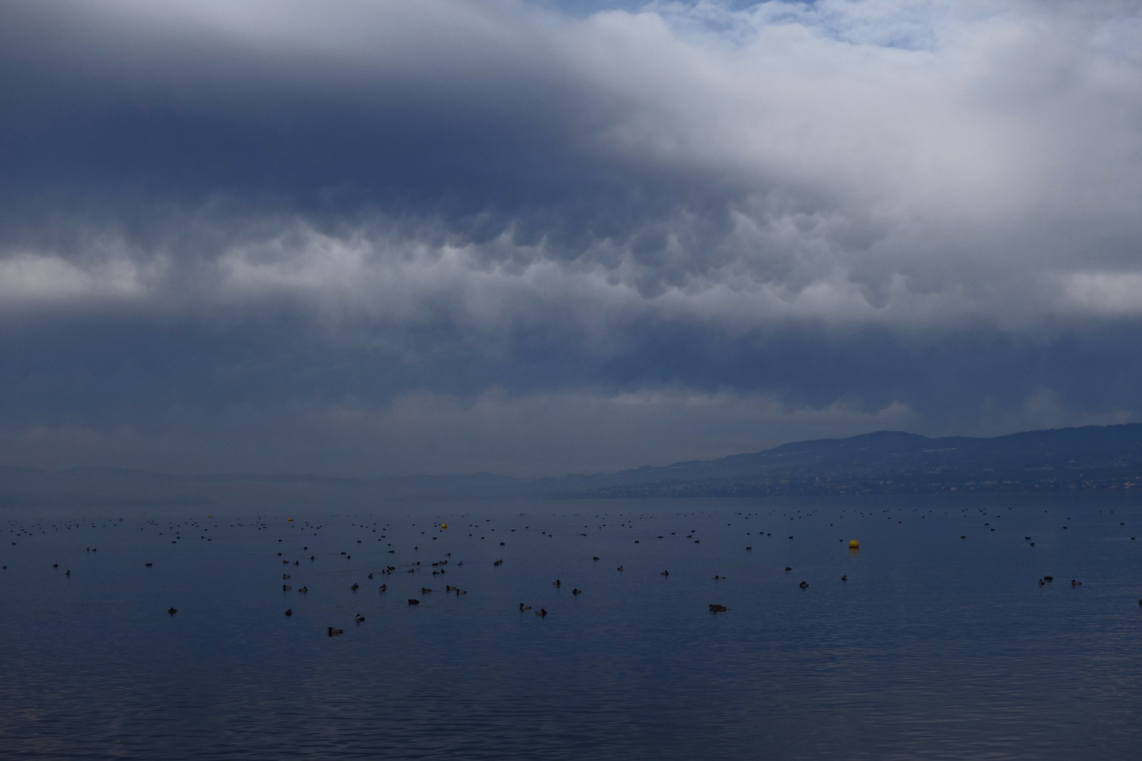 Wolkenstimmung am Zürichsee