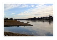 Wolkenstimmung an der ELBE