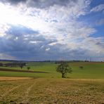 Wolkenstimmung auf dem Haarstrang