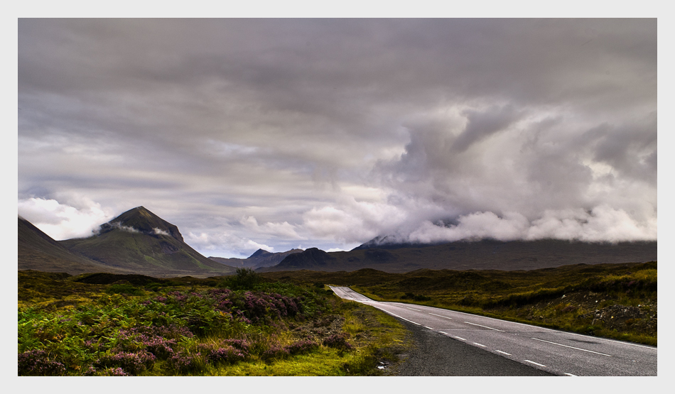 Wolkenstimmung auf Skye