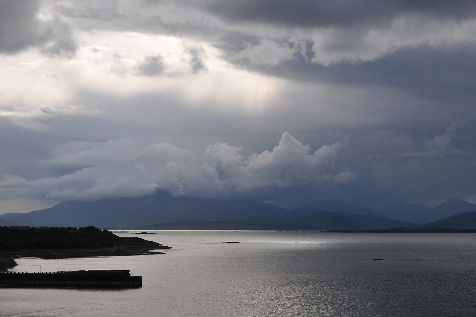 Wolkenstimmung auf Skye