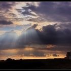 Wolkenstimmung bei Bell'Ille.