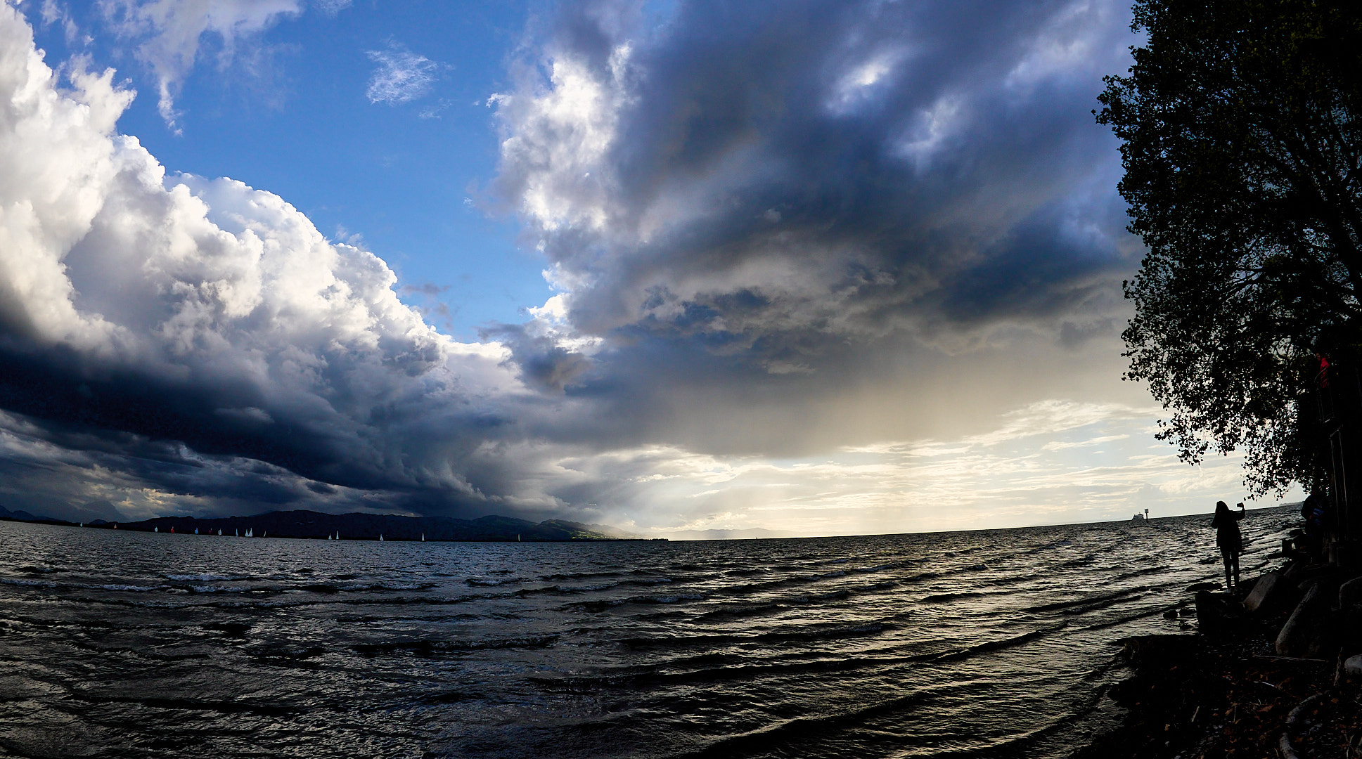 Wolkenstimmung bei Lindau