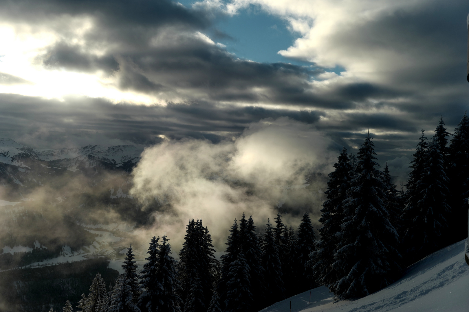 Wolkenstimmung Bregenzer Wald