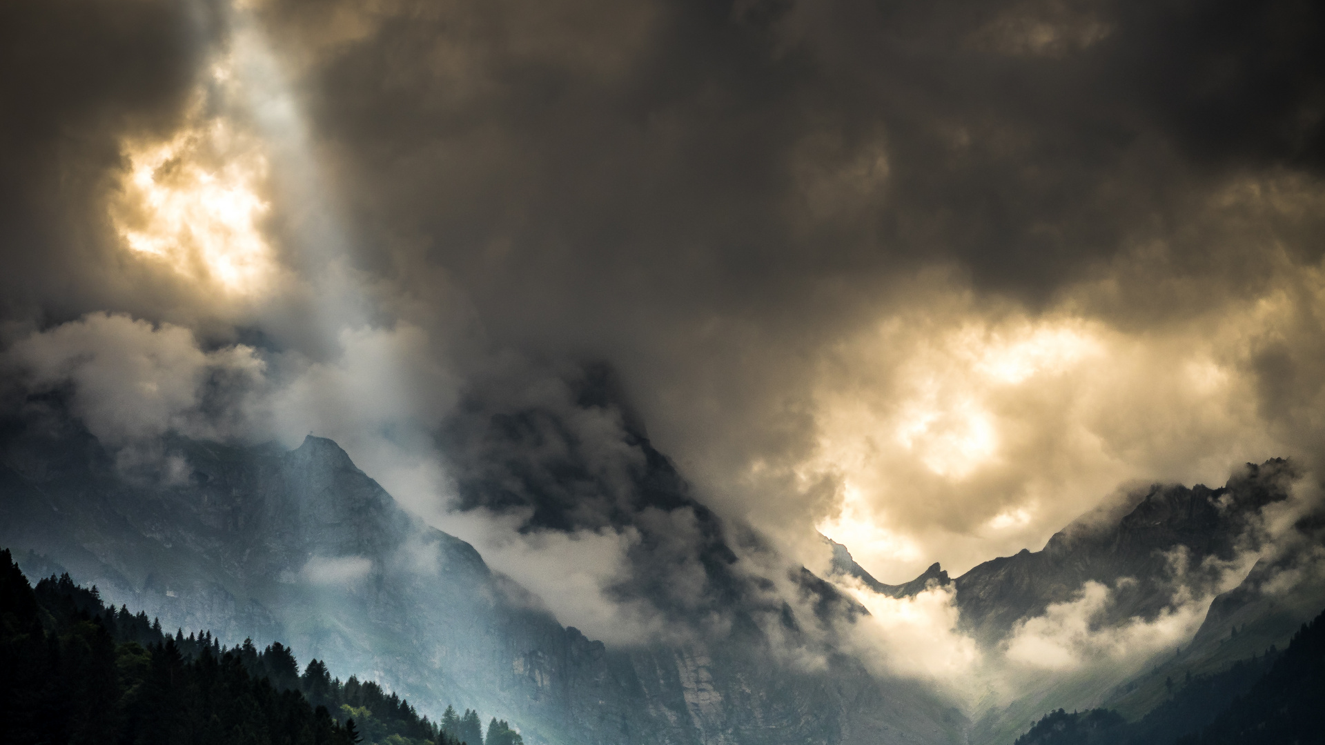 Wolkenstimmung Engelberg