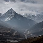 Wolkenstimmung im Himalaya