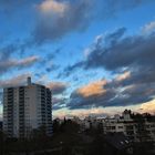 Wolkenstimmung im Stadtgebiet