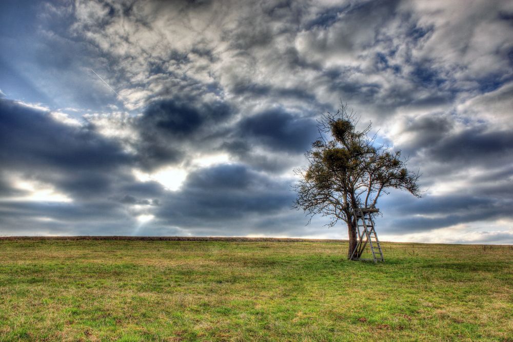 Wolkenstimmung in der Eifel