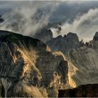 Wolkenstimmung in der Geisler Gruppe