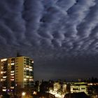 Wolkenstimmung in der Nacht