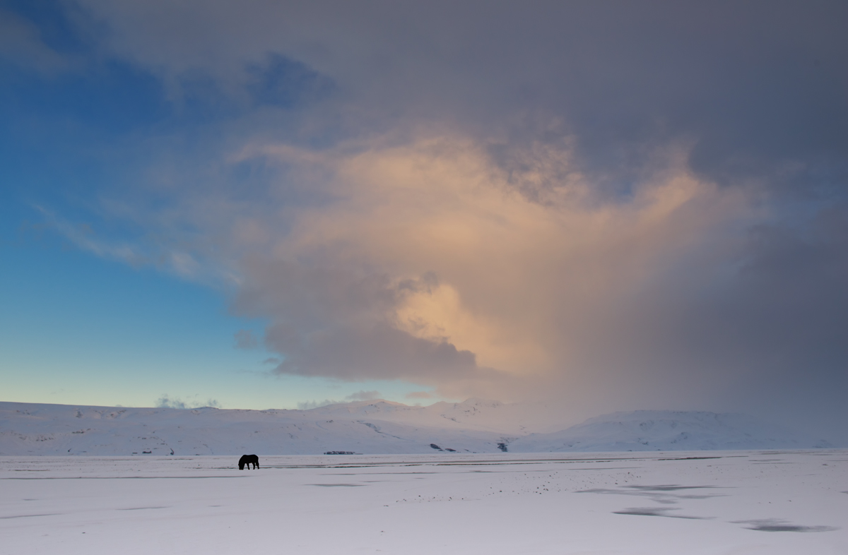 Wolkenstimmung in der  Þórsmörk