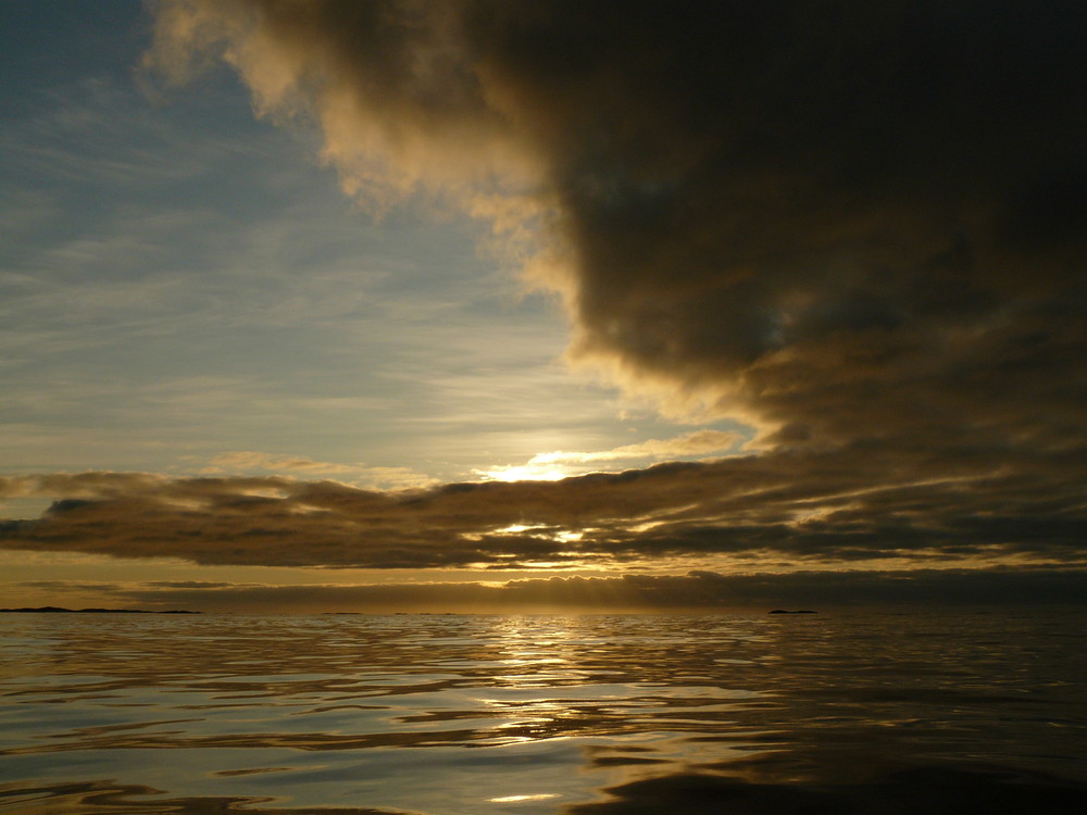 Wolkenstimmung in Torsvaag