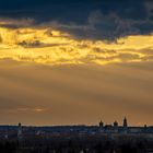 Wolkenstimmung über Augsburg