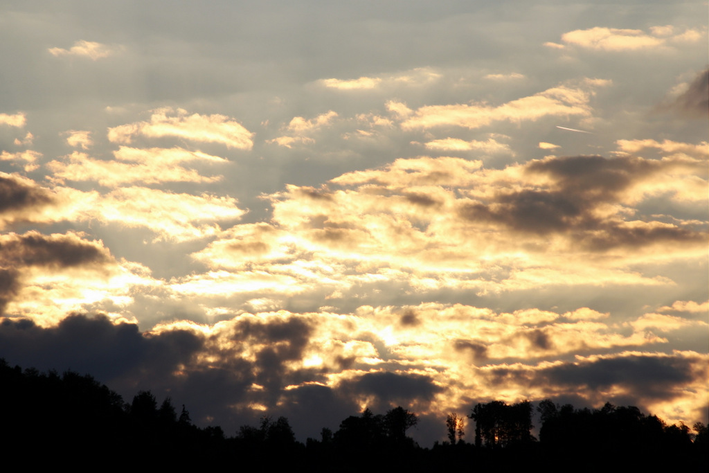 Wolkenstimmung über dem Albisgrat