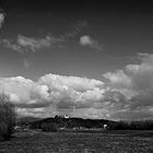 Wolkenstimmung über dem Bogenberg