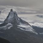 Wolkenstimmung über dem Matterhorn