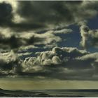 Wolkenstimmung über dem Meer