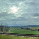 Wolkenstimmung über dem Westerwald