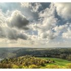 Wolkenstimmung über der Sächsischen Schweiz