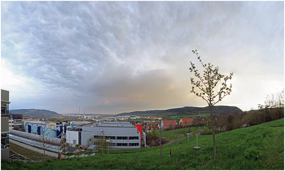 Wolkenstimmung über Jena