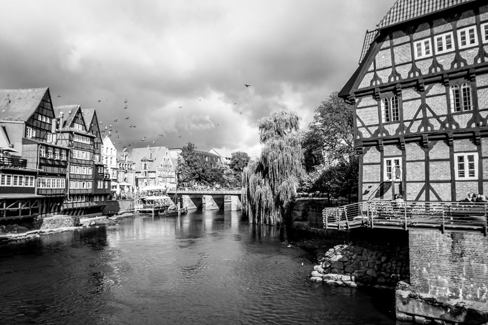 Wolkenstimmung über Lüneburg