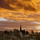 Wolkenstimmung vom Balkon