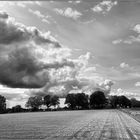 Wolkenstudie schwarzweiß ...