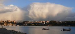 Wolkentürme über Sao Pedro de Aforada