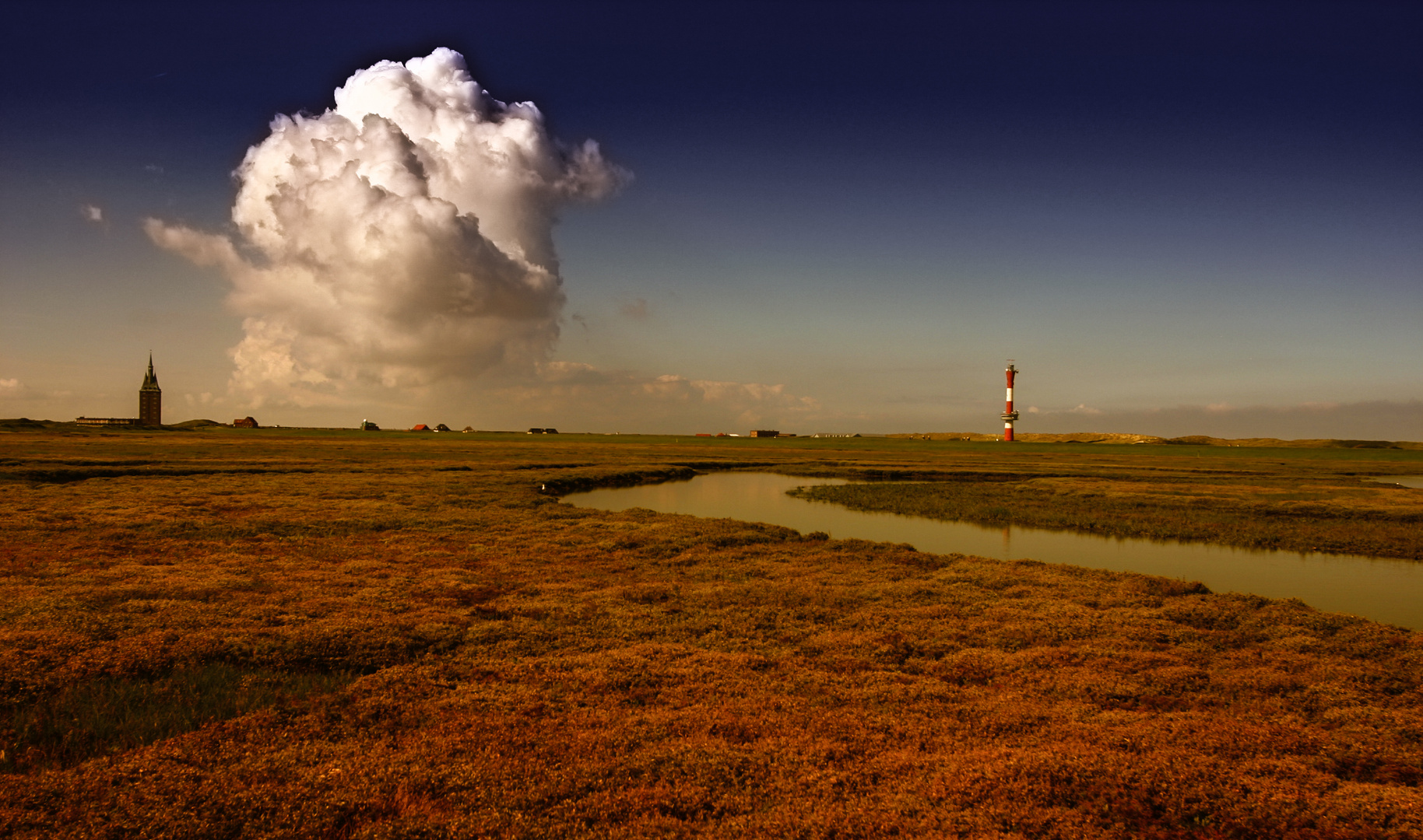 wolkenturm u?ber wangerroge