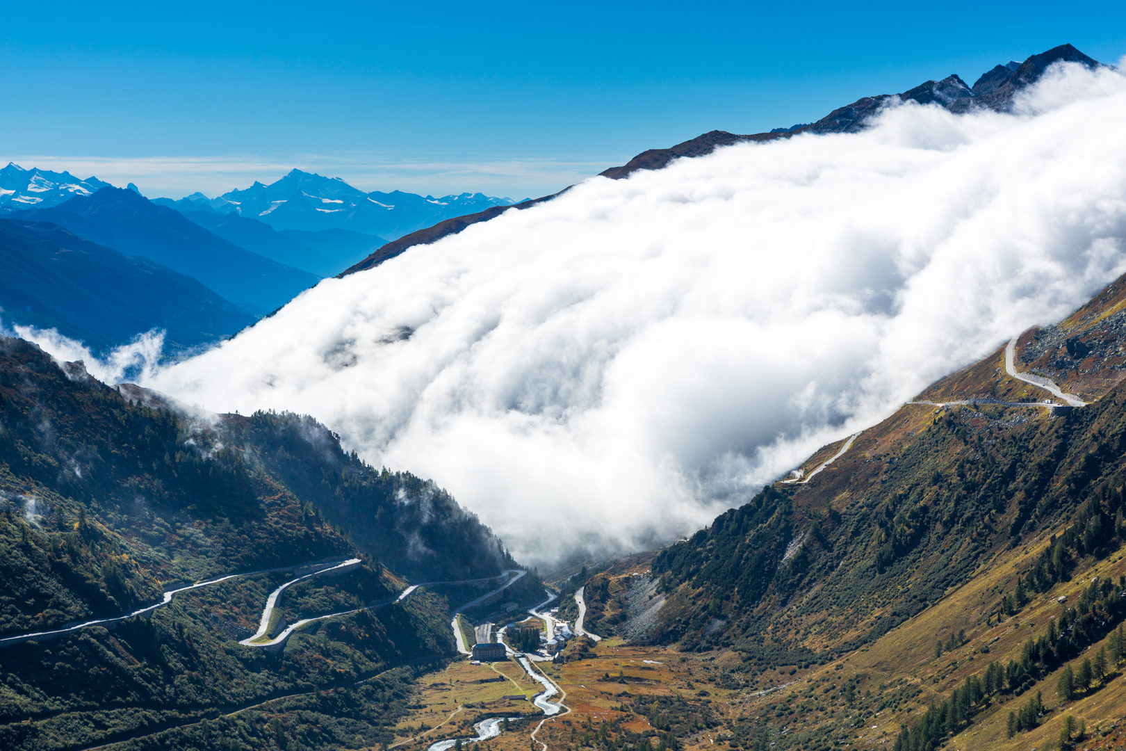 Wolkenüberfall