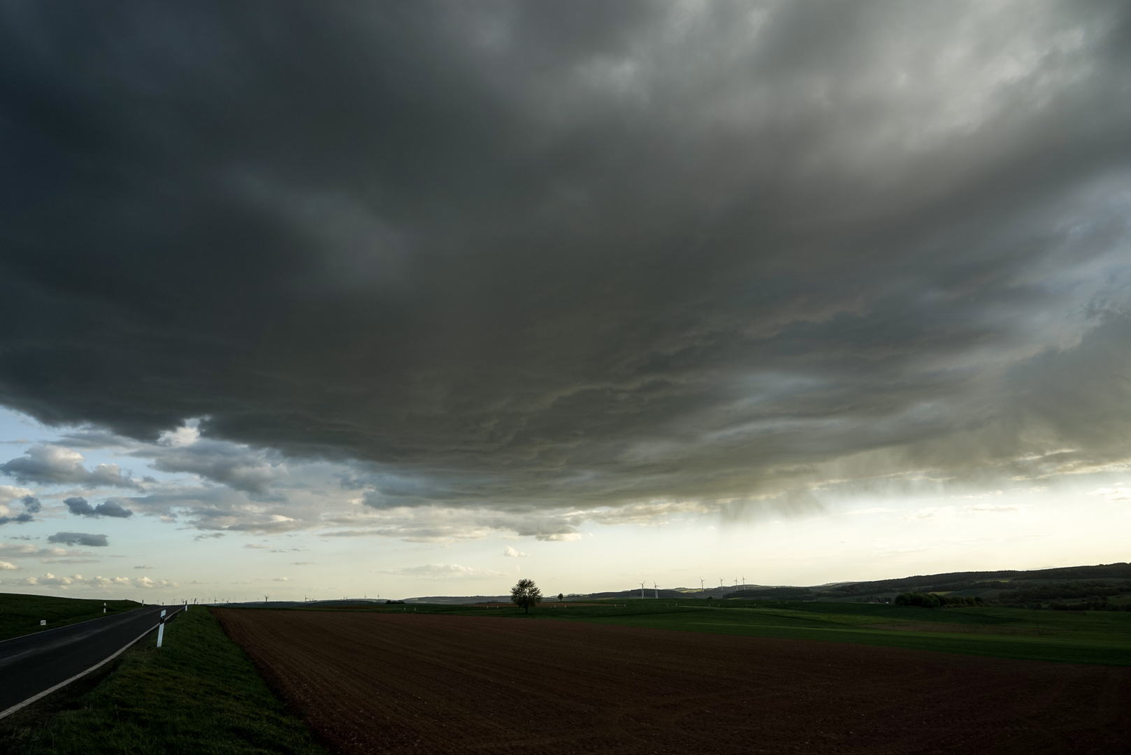 Wolkenübergang