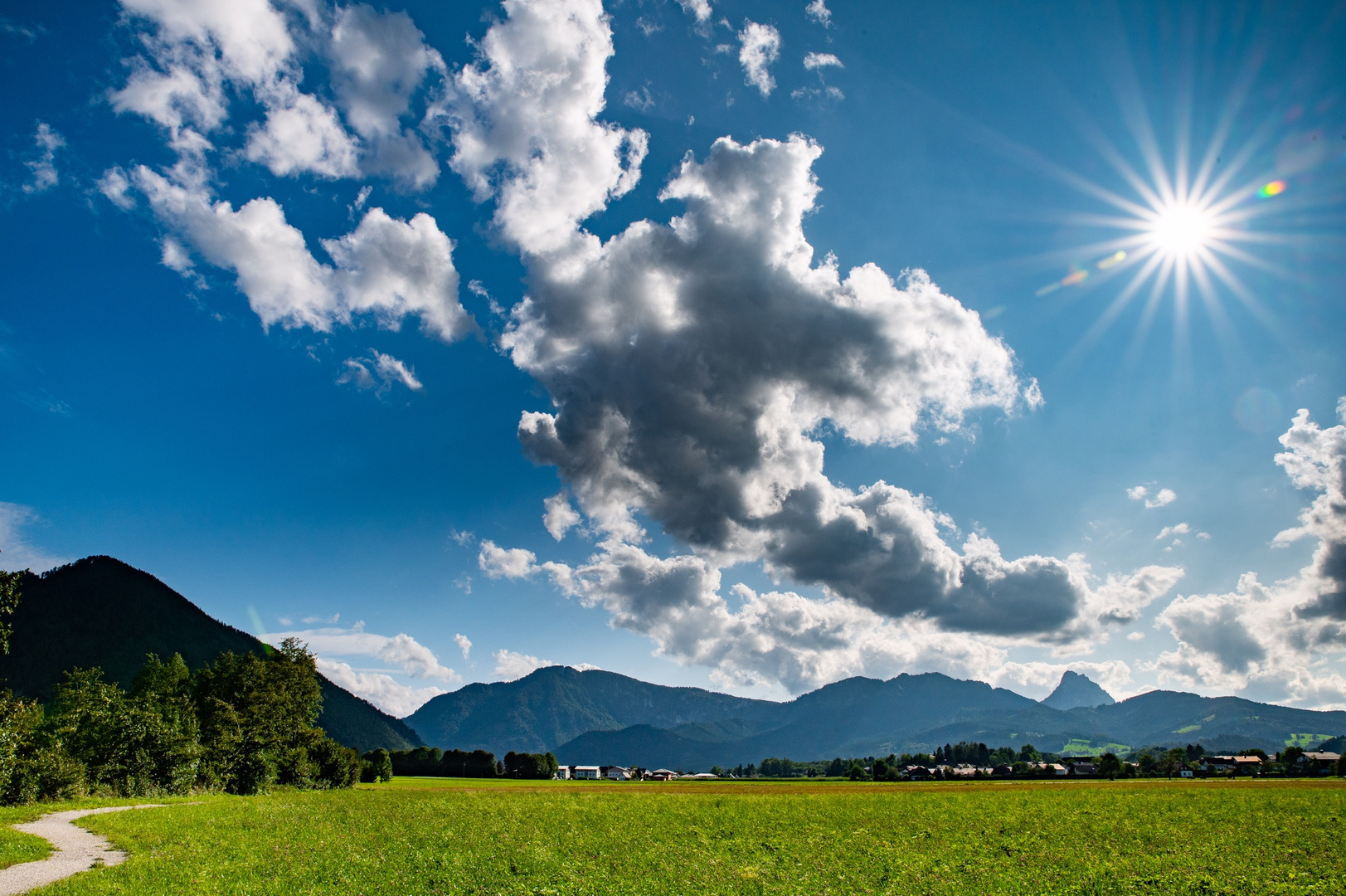 Wolken…und ein Gewitter 