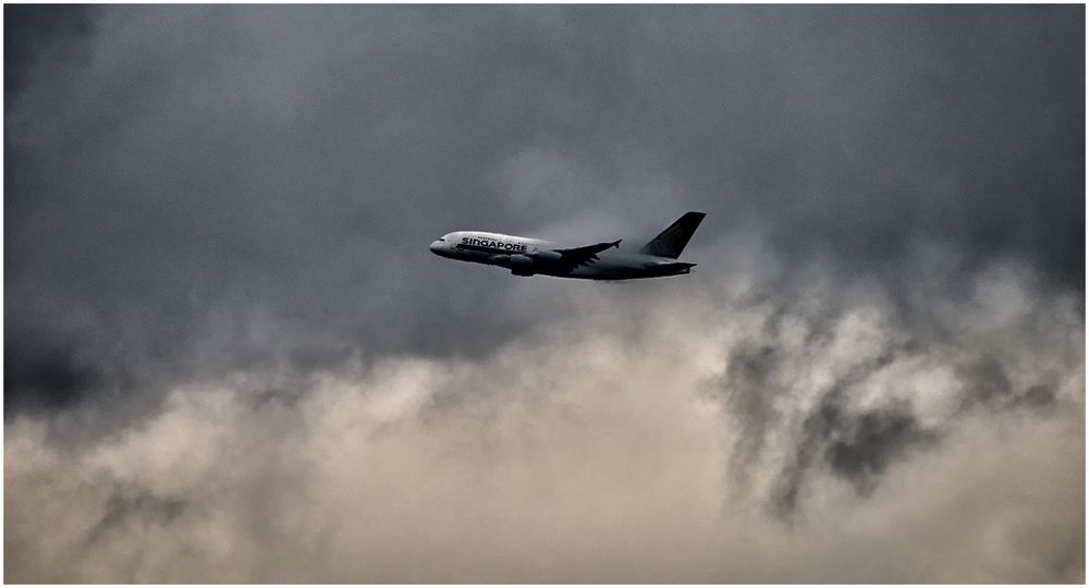 Wolkenuntergrenze Foto & Bild luftfahrt, passagiermaschinen, verkehr