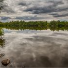 wolkenverhangener Tröndelsee