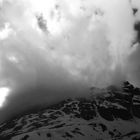 Wolkenwand am Julierpass