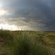 Wolkenwand vor Norderney