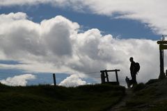 Wolkenwanderung