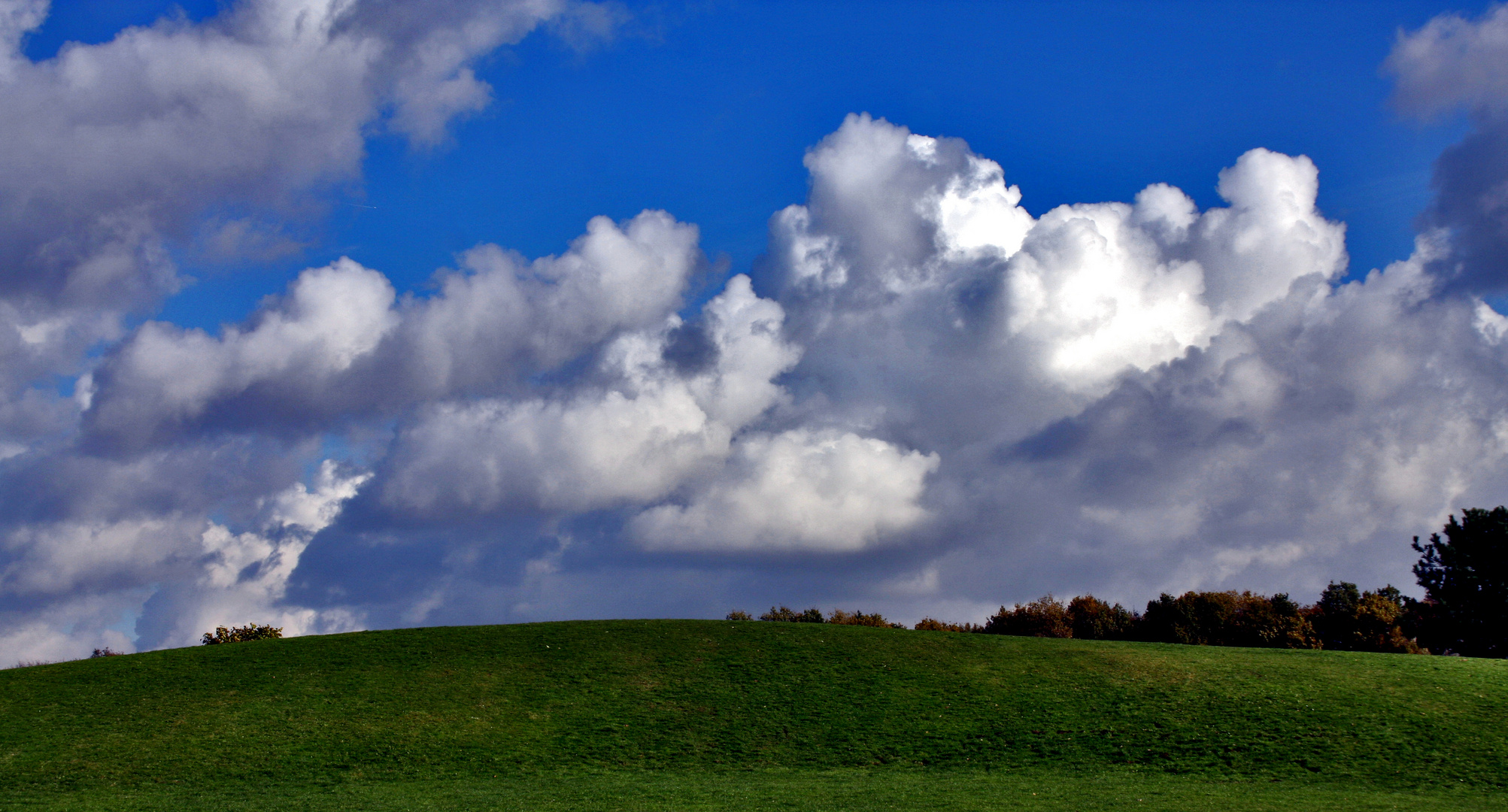 Wolkenwetter...