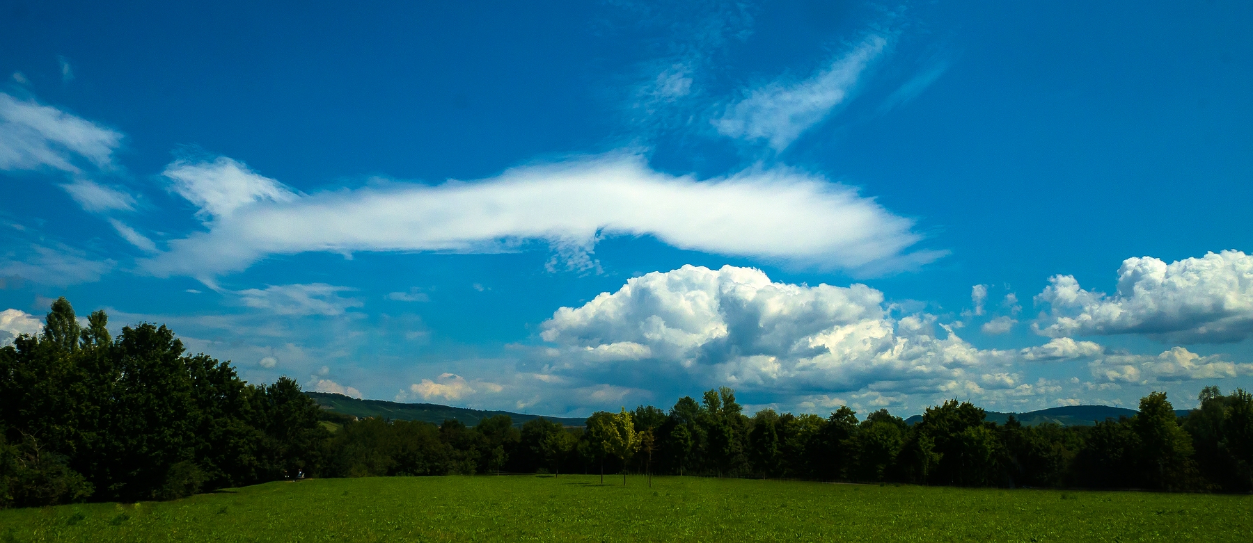 Wolkenwetter geht auch in Farbe