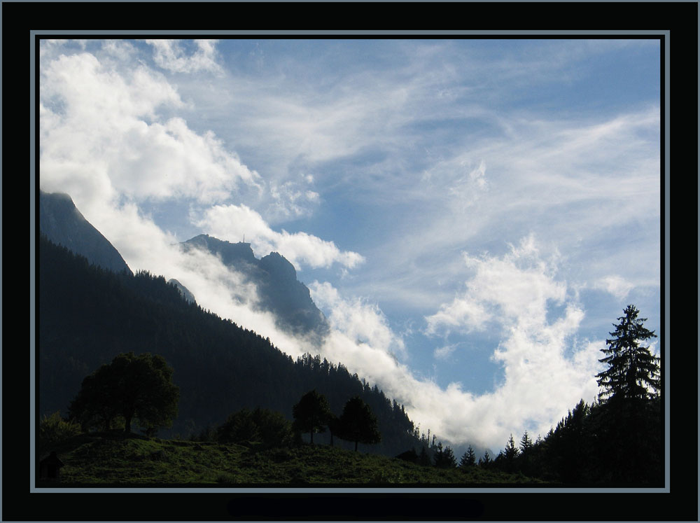 Wolken...wie gemalt....