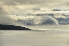 Wolkenzauber im Hornsund.             DSC_7382