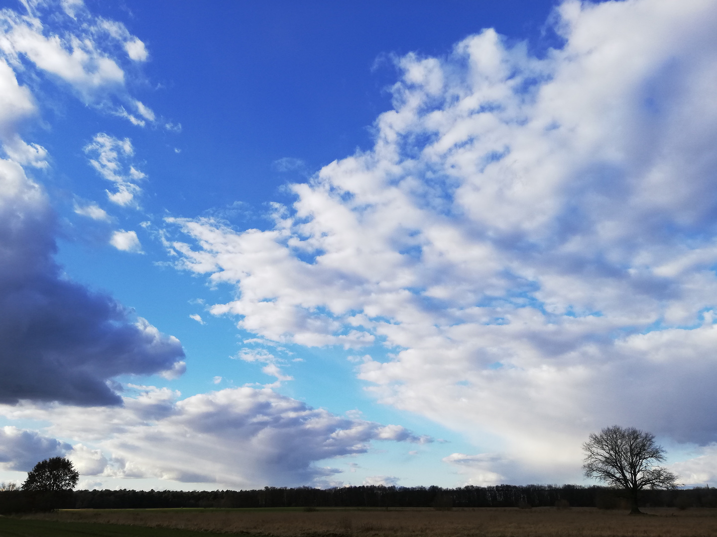 Wolkig mit Aussicht auf... Ruhe