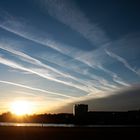 Wolkiges Allerlei auf Kölner Himmel